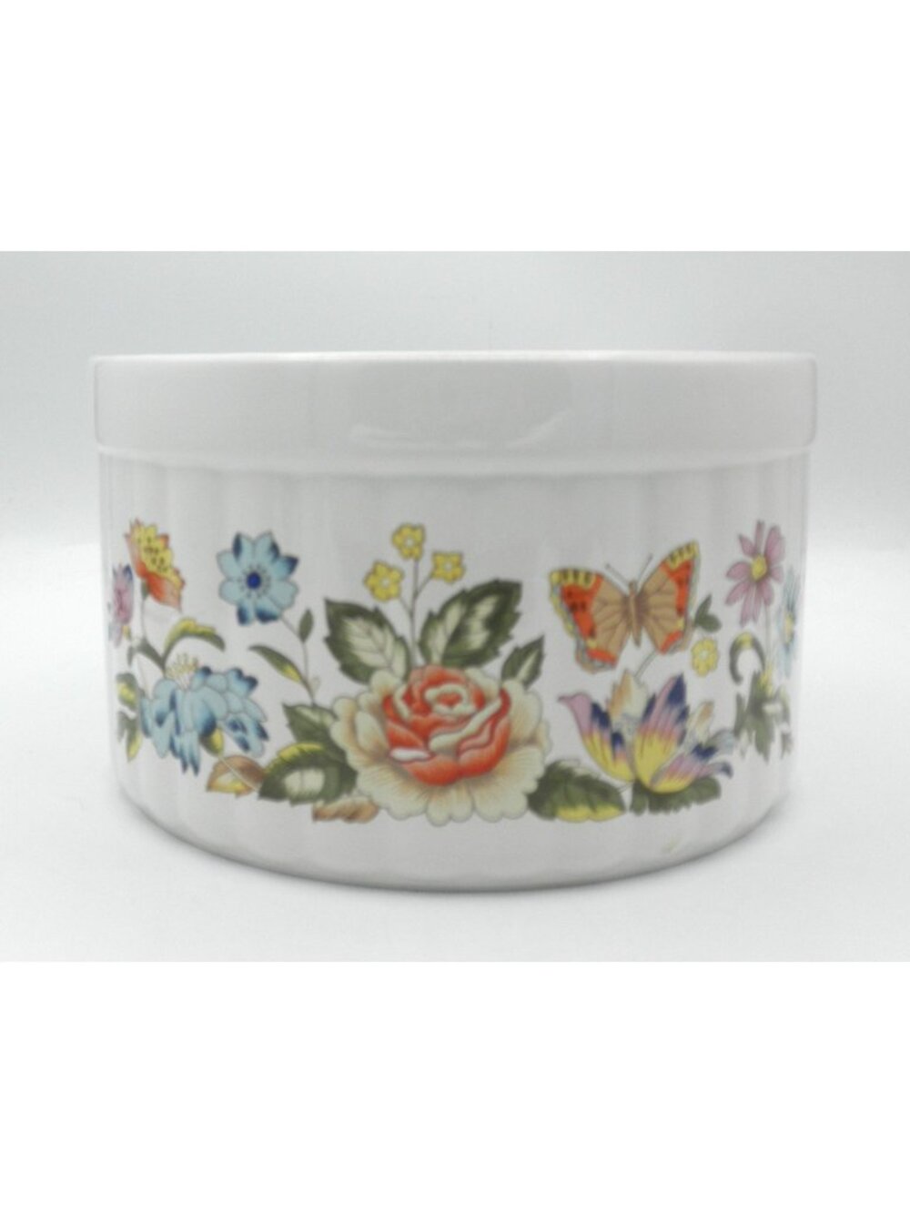 Cottage Garden by Aynsley 7 Inch Souffle Oven-to-Table Pattern AYNOGA
